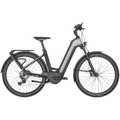 Bergamont E-VILLE EDITION - Easy Entry City E-Bike - 2023 - Shiny Flaky Silver