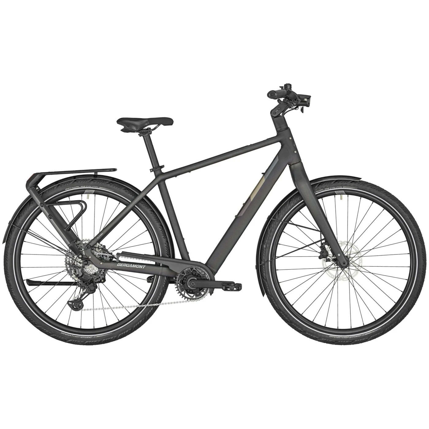 Bergamont E-VITESS ELITE GENT - Man Trekking E-Bike - 2023 - Matt Rainbow Black 3 Bergamont E-VITESS ELITE GENT - Man Trekking E-Bike - 2023 - Matt Rainbow Black