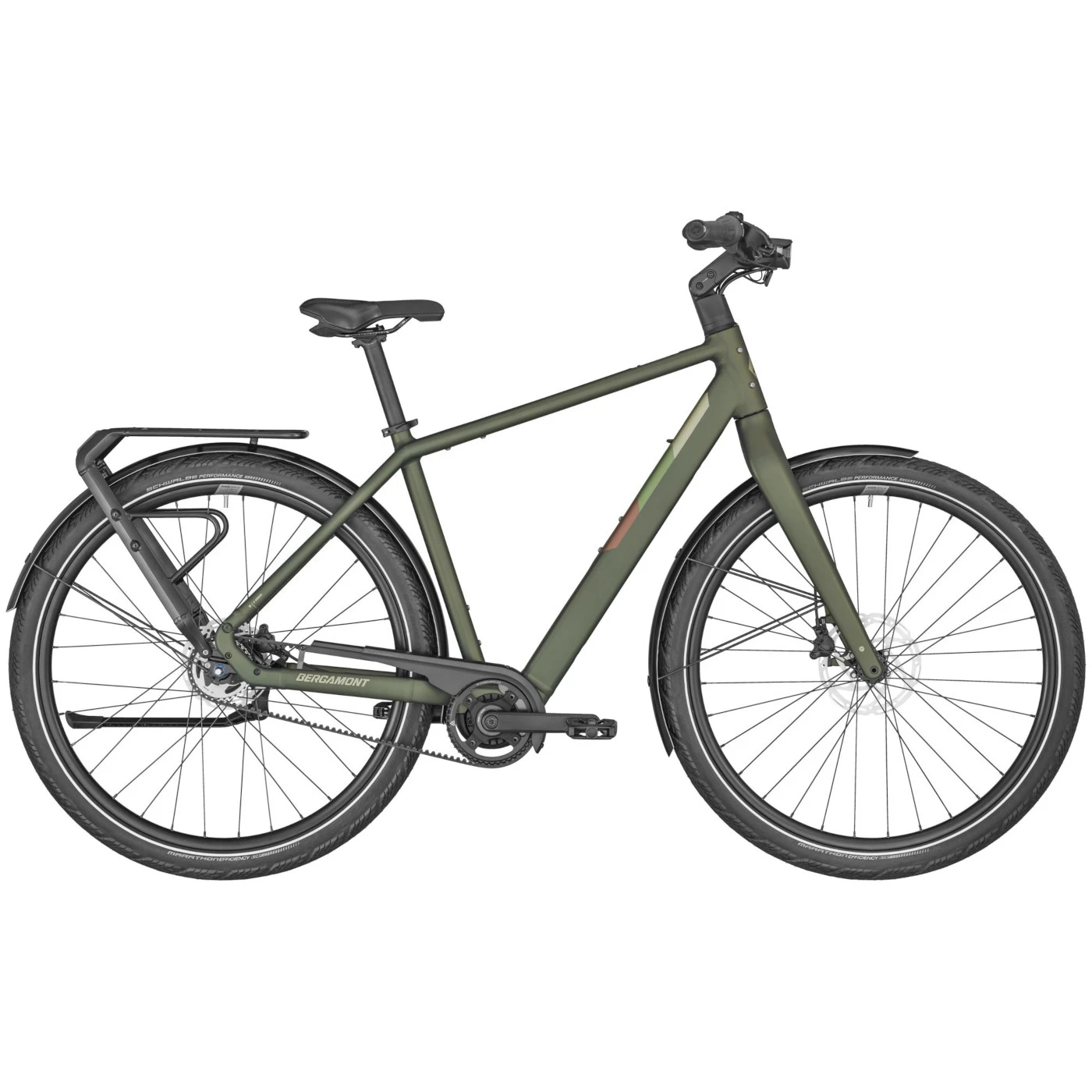 Bergamont E-VITESS EXPERT GENT - Man Trekking E-Bike - 2023 - Matt Khaki Green 3 Bergamont E-VITESS EXPERT GENT - Man Trekking E-Bike - 2023 - Matt Khaki Green