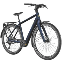 Bergamont E-VITESS SPORT GENT - Man Trekking E-Bike - 2023 - Shiny Stellar Blue -Fietswereld Winkels e vitess sport gent 2 1396587