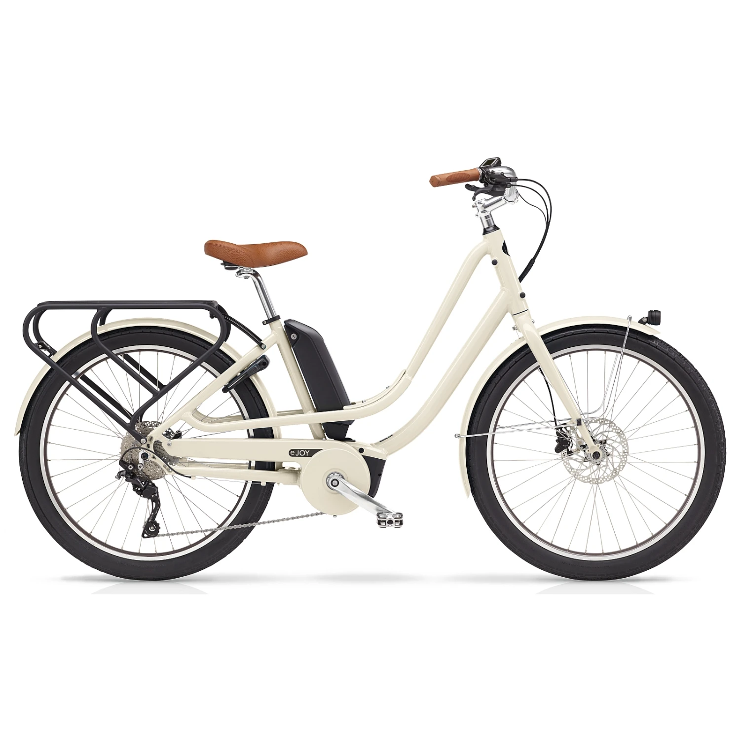 Benno Bikes EJOY 10D Performance - 26" Women Electric City Bike - 2022 - Angora White 3 Benno Bikes EJOY 10D Performance - 26" Women Electric City Bike - 2022 - Angora White