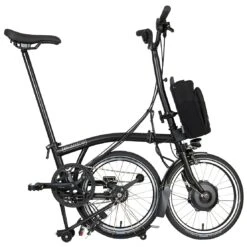 Brompton Electric C Line Explore - 6-Speed - High Bar - Telescopic Seatpost - 16" Elektrische Vouwfiets - 2023 - Matt Black 12 Brompton Electric C Line Explore - 6-Speed - High Bar - Telescopic Seatpost - 16" Elektrische Vouwfiets - 2023 - Matt Black -Fietswereld Winkels electric c line explore 6 speed high bar extended seatpost 3 1451966 1