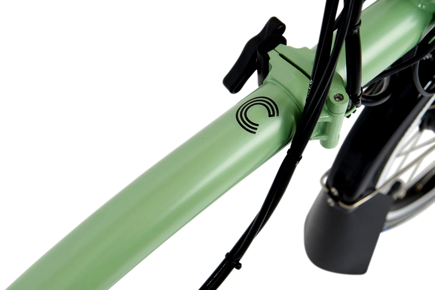 Brompton Electric C Line Explore - 6-Speed - Mid Bar - Standard Seatpost - 16" Elektrische Vouwfiets - 2023 - Matcha Green 10 Brompton Electric C Line Explore - 6-Speed - Mid Bar - Standard Seatpost - 16" Elektrische Vouwfiets - 2023 - Matcha Green - Afbeelding 8