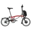 Brompton Electric C Line Explore - 6-Speed - Mid Bar - Standard Seatpost - 16" Elektrische Vouwfiets - 2023 - House Red Matt 2 Brompton Electric C Line Explore - 6-Speed - Mid Bar - Standard Seatpost - 16" Elektrische Vouwfiets - 2023 - House Red Matt -Fietswereld Winkels electric c line explore 6 speed mid bar standart seatpost house red 1 1453186