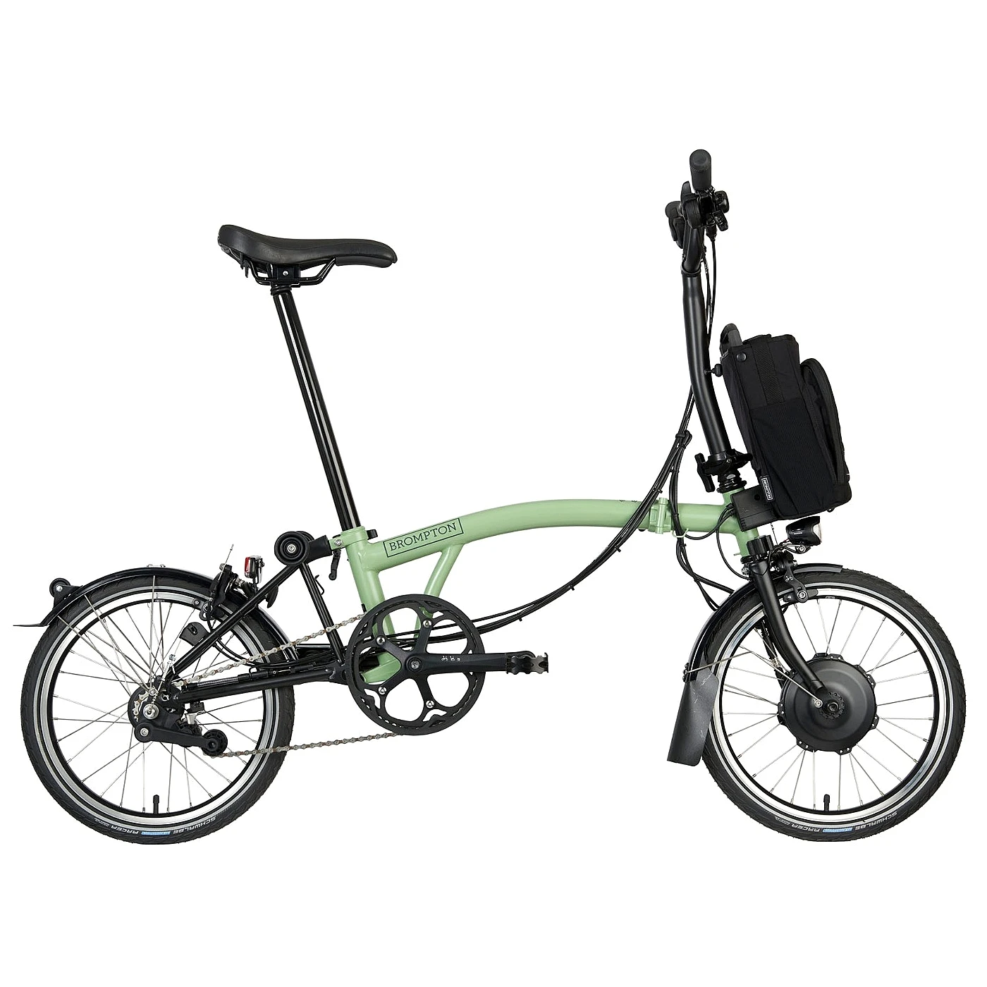 Brompton Electric C Line Explore - 6-Speed - Mid Bar - Standard Seatpost - 16" Elektrische Vouwfiets - 2023 - Matcha Green 3 Brompton Electric C Line Explore - 6-Speed - Mid Bar - Standard Seatpost - 16" Elektrische Vouwfiets - 2023 - Matcha Green