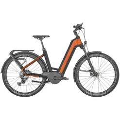 Bergamont E-VILLE SUV TOUR - Easy Entry Trekking E-Bike - 2023 - Shiny Dirty Orange
