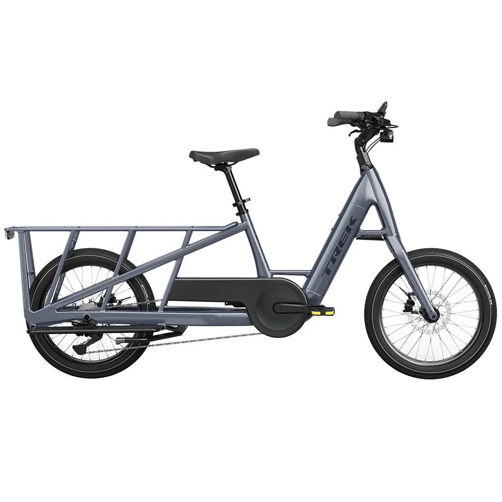 Trek Fetch+ 2 Electric Cargo Bike - 2023 - Galactic Grey 3 Trek Fetch+ 2 Electric Cargo Bike - 2023 - Galactic Grey