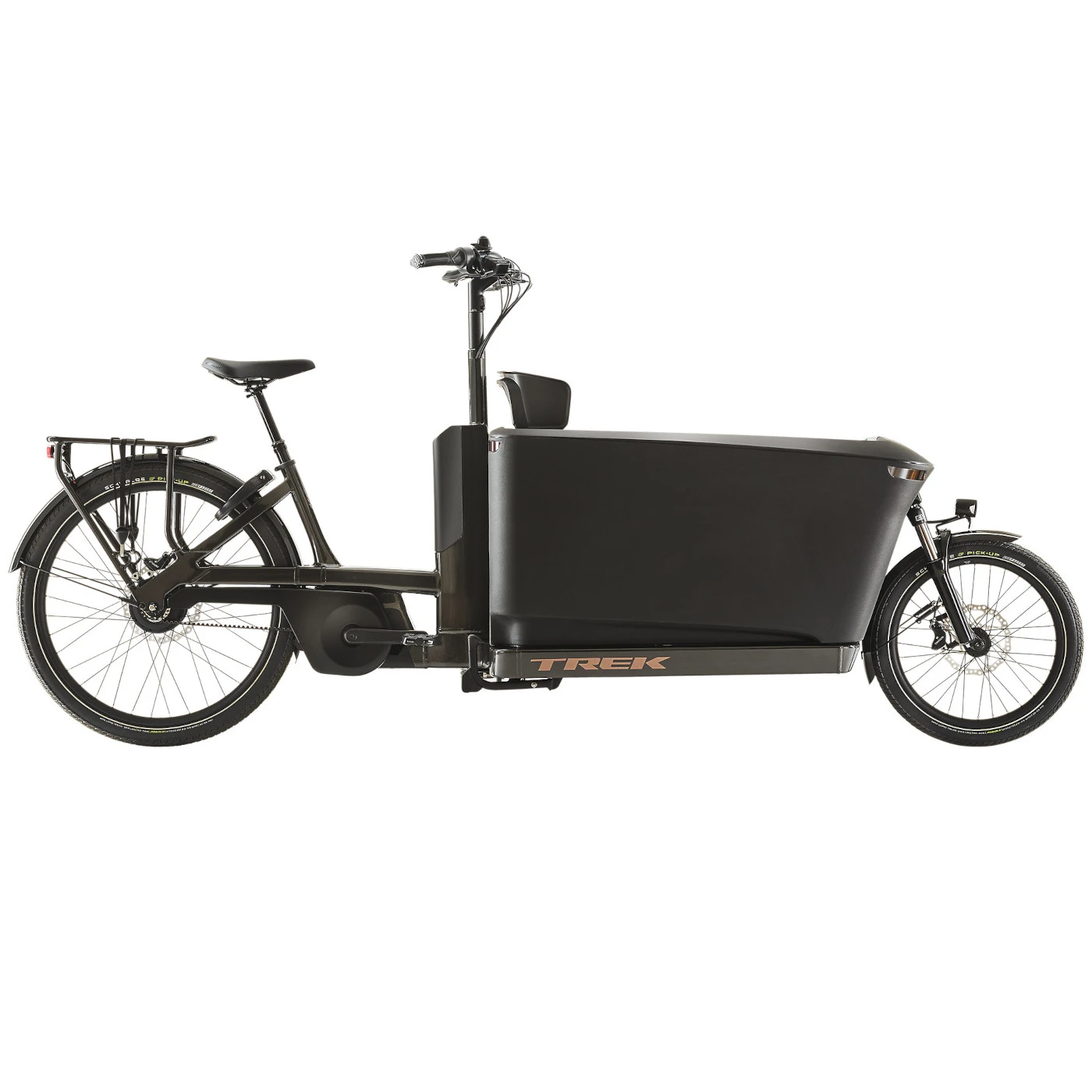 Trek Fetch+ 4 Elektrische Bakfiets - 2023 - Dnister Black 3 Trek Fetch+ 4 Elektrische Bakfiets - 2023 - Dnister Black