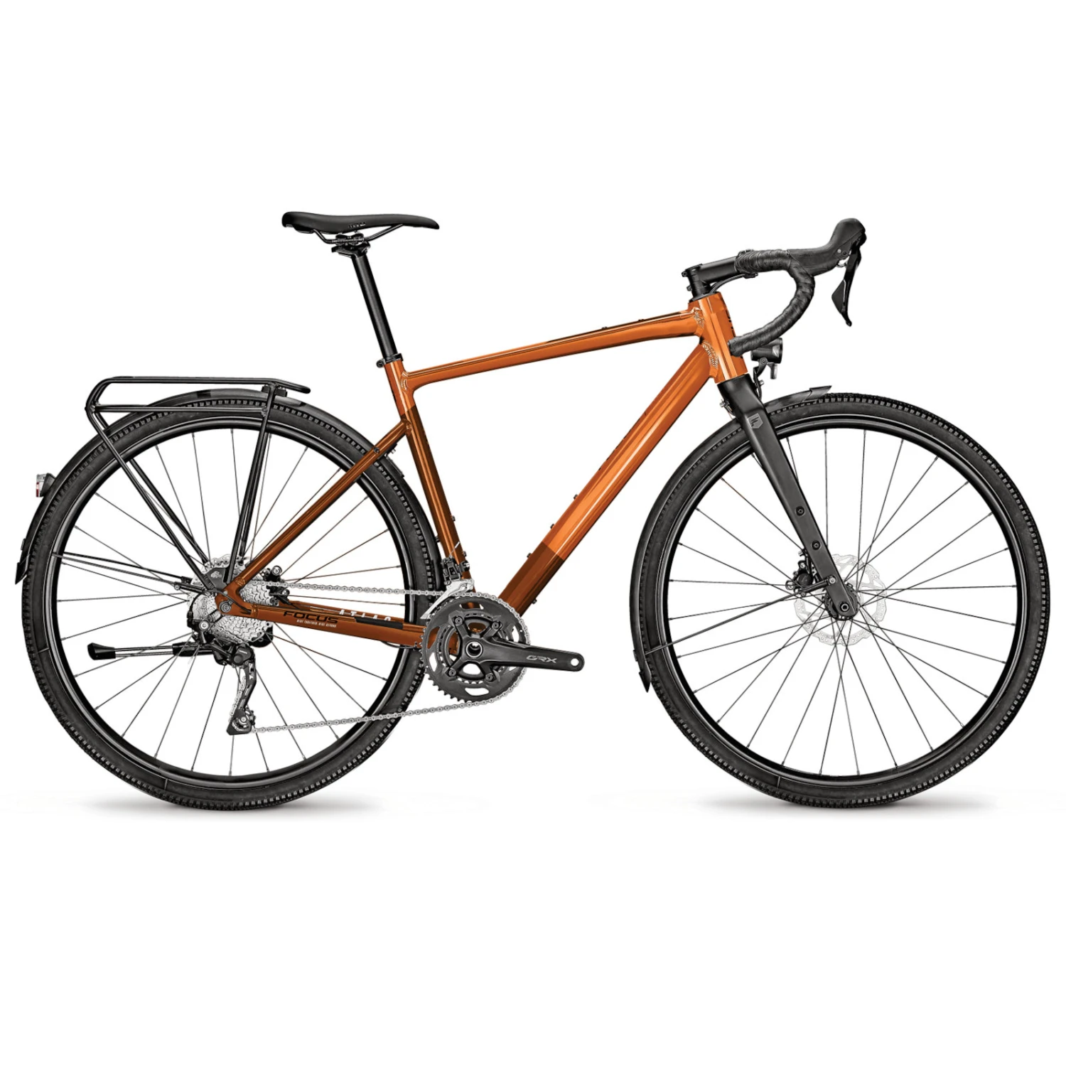 FOCUS ATLAS 6.7 EQP GRX Gravel Bike - 2023 - Rustorange 3 FOCUS ATLAS 6.7 EQP GRX Gravel Bike - 2023 - Rustorange