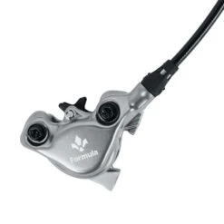 Formula Cura FM Hydraulic Disc Brake Caliper - Flat Mount - Polished -Fietswereld Winkels formula cura fm hydraulic disc brake caliper flat mount polished 1130198