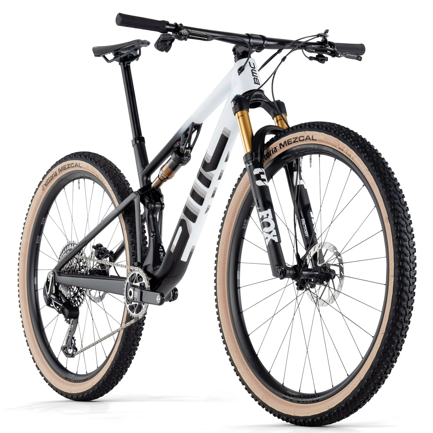 BMC FOURSTROKE 01 LTD - 29" Carbon Mountainbike - 2024 - Cool White / Black 5 BMC FOURSTROKE 01 LTD - 29" Carbon Mountainbike - 2024 - Cool White / Black - Afbeelding 3