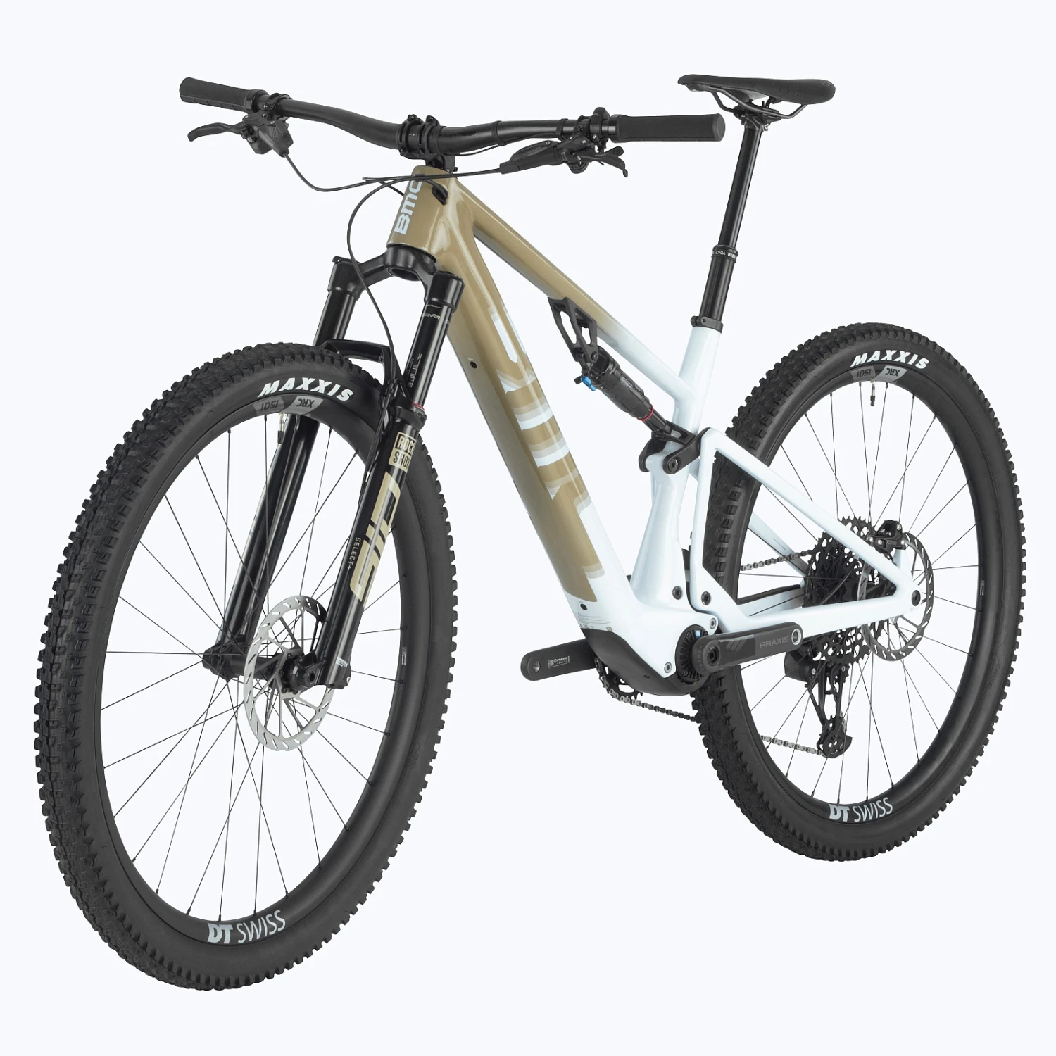 BMC FOURSTROKE AMP LT ONE - 29" Carbon Electric Mountainbike - 2023 - Sand / White 5 BMC FOURSTROKE AMP LT ONE - 29" Carbon Electric Mountainbike - 2023 - Sand / White - Afbeelding 3