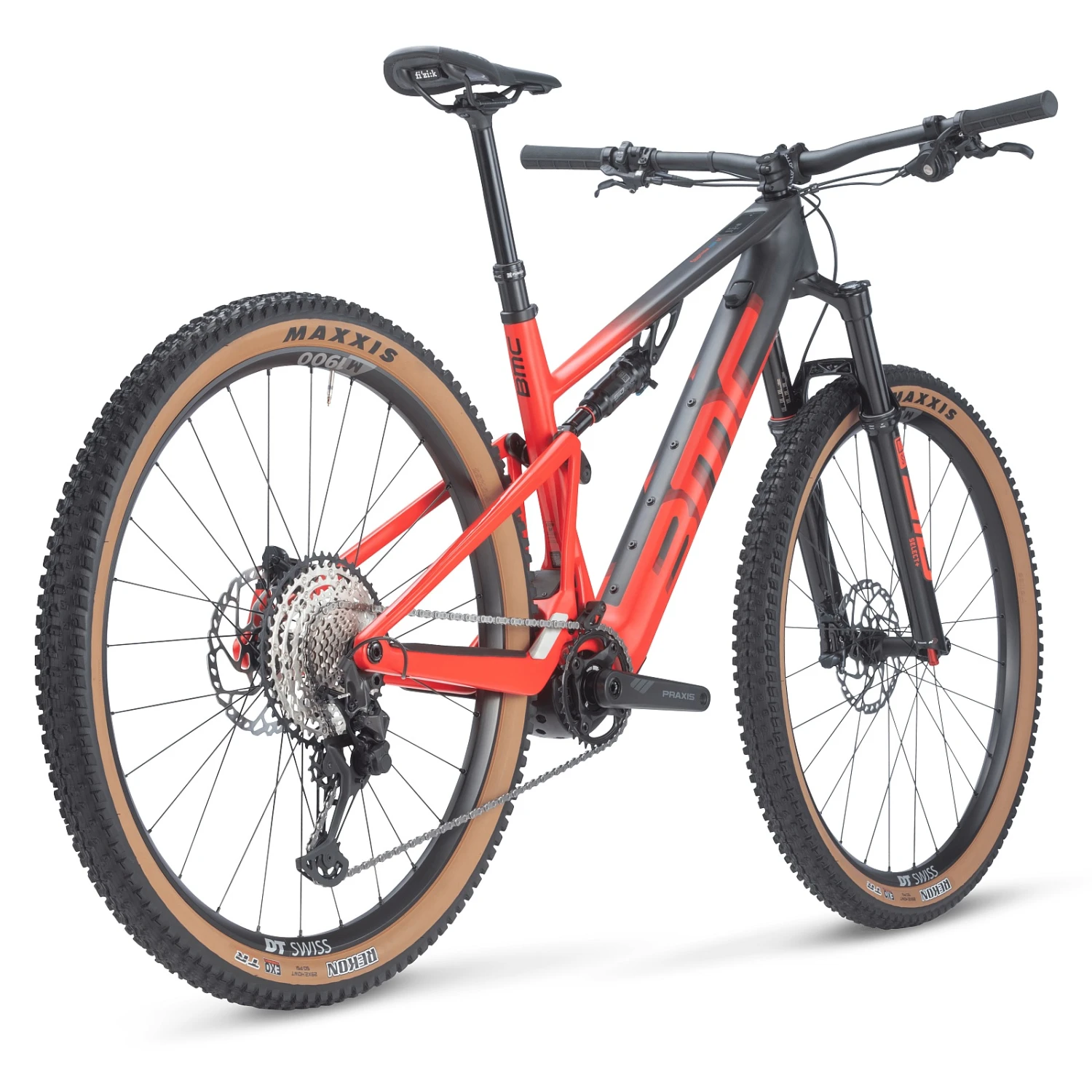 BMC FOURSTROKE AMP LT TWO - 29" Carbon Electric Mountainbike - 2023 - Carbon / Red 6 BMC FOURSTROKE AMP LT TWO - 29" Carbon Electric Mountainbike - 2023 - Carbon / Red - Afbeelding 4