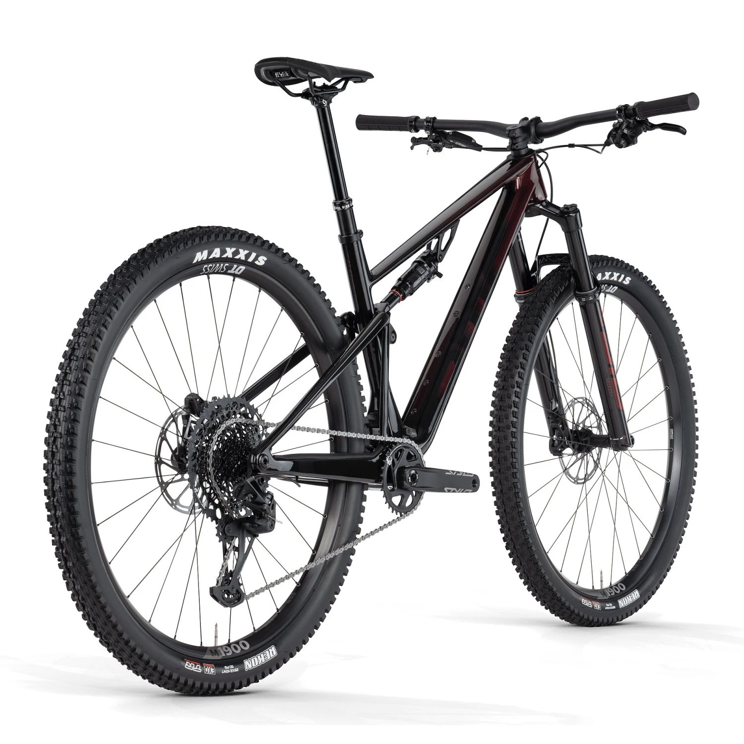 BMC FOURSTROKE LT ONE - 29" Carbon Mountainbike - 2024 - Bordeaux Red / Black 6 BMC FOURSTROKE LT ONE - 29" Carbon Mountainbike - 2024 - Bordeaux Red / Black - Afbeelding 4