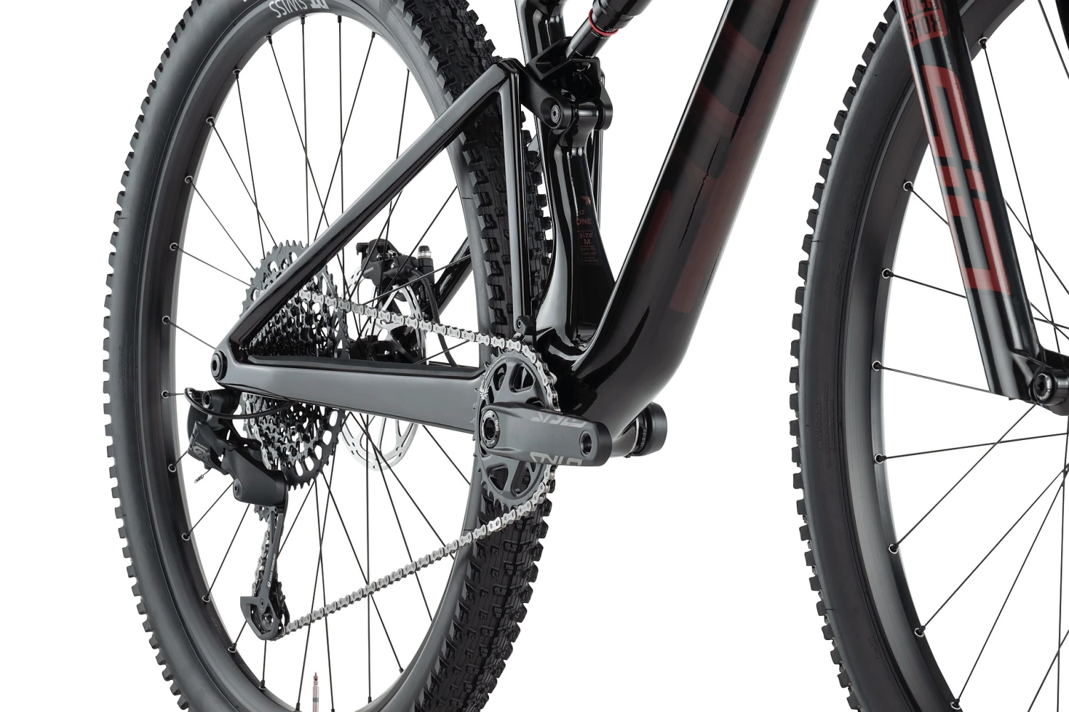 BMC FOURSTROKE LT ONE - 29" Carbon Mountainbike - 2024 - Bordeaux Red / Black 10 BMC FOURSTROKE LT ONE - 29" Carbon Mountainbike - 2024 - Bordeaux Red / Black - Afbeelding 8