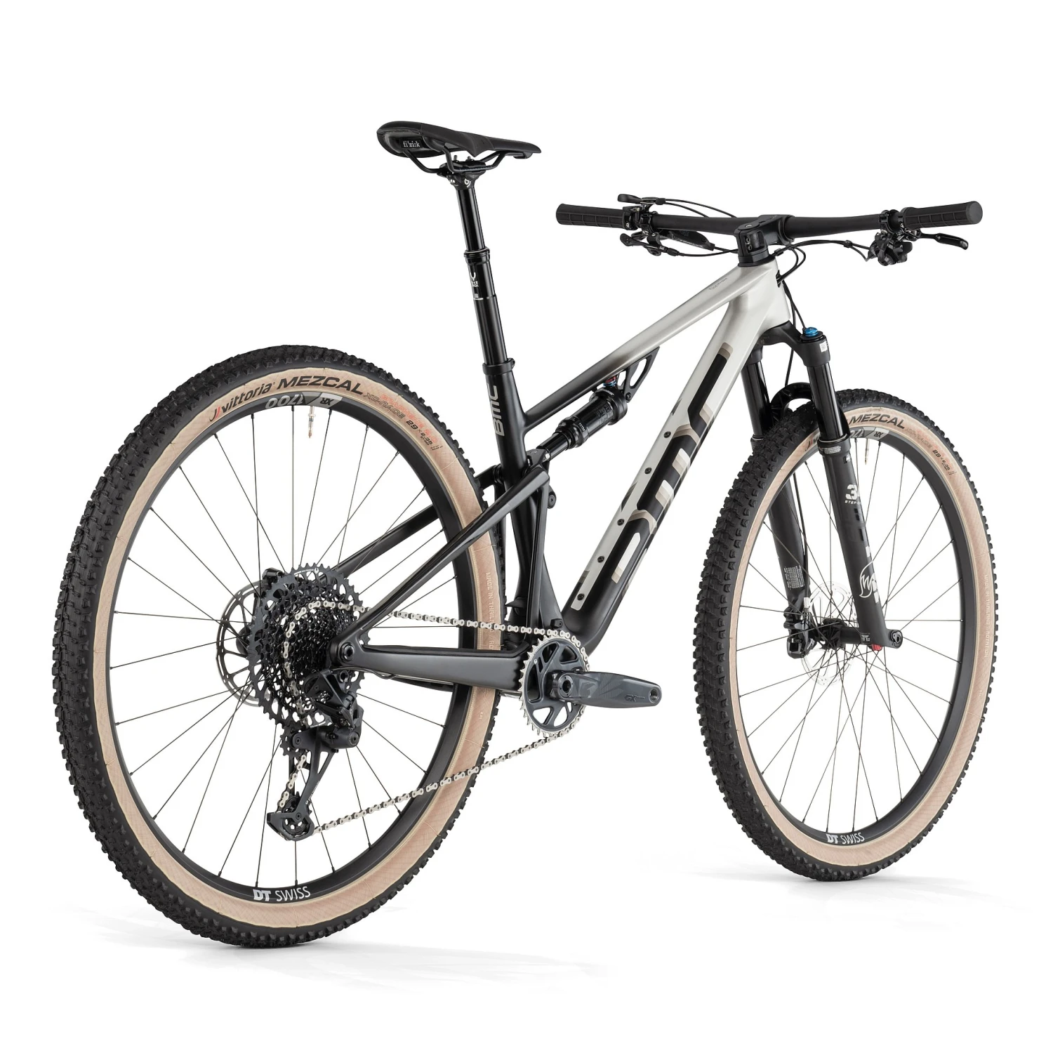 BMC FOURSTROKE TWO - 29" Carbon Mountainbike - 2024 - Arctic Silver / Black 6 BMC FOURSTROKE TWO - 29" Carbon Mountainbike - 2024 - Arctic Silver / Black - Afbeelding 4