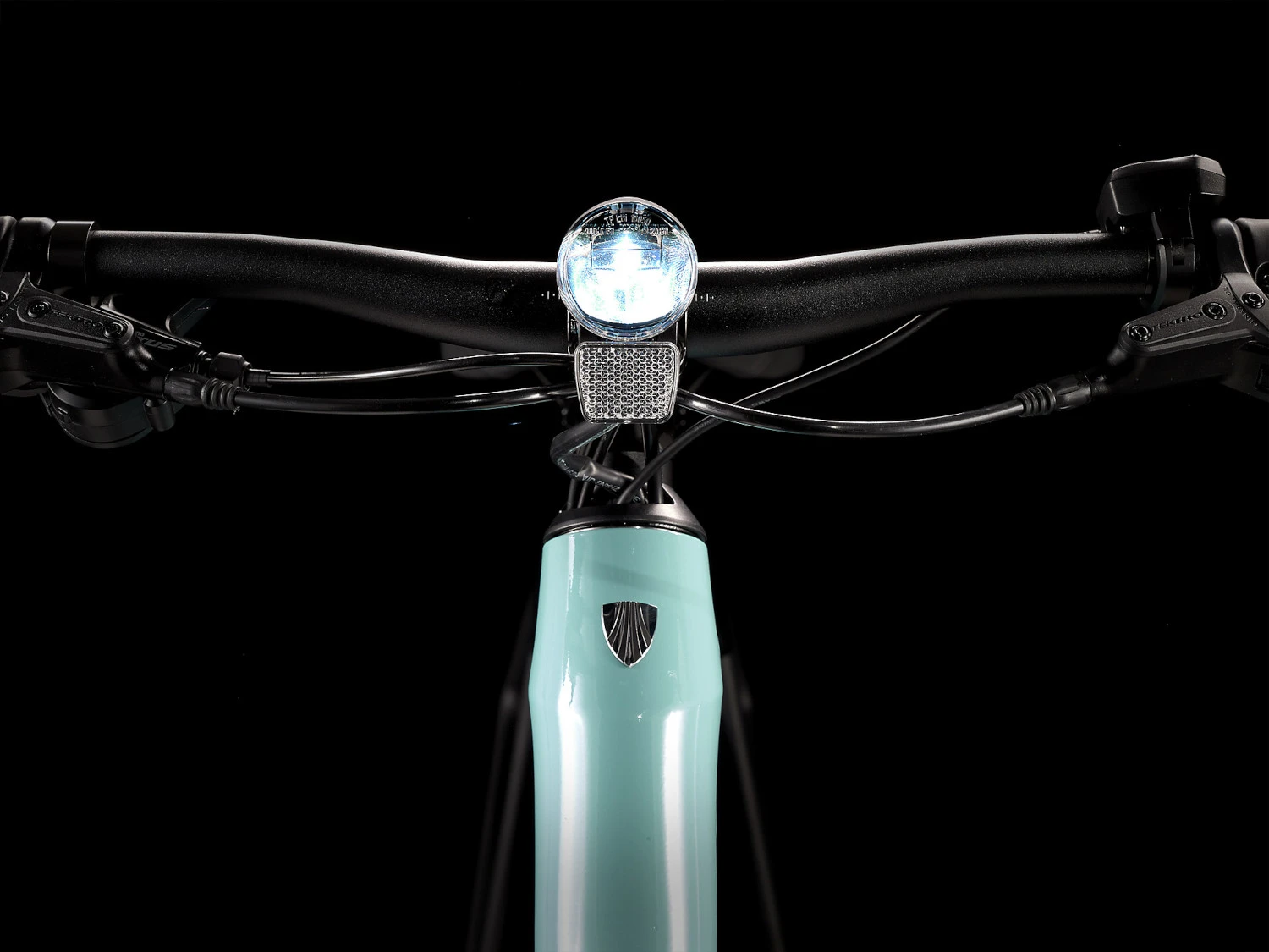 Trek FX+ 2 Stagger Electric City Bike - 2023 - Blue Sage 6 Trek FX+ 2 Stagger Electric City Bike - 2023 - Blue Sage - Afbeelding 4