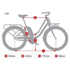 Benno Bikes EJOY 10D Performance - 26" Women Electric City Bike - 2022 - Angora White 7 Benno Bikes EJOY 10D Performance - 26" Women Electric City Bike - 2022 - Angora White -Fietswereld Winkels geo ejoy 10d 1172935 2