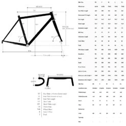 Bombtrack Hook - Cross/Gravel/Roadbike - 2022 - Glossy Metallic Black/purple -Fietswereld Winkels geo hook 891973 1