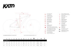 Ghost Kato - 27.5" Mountainbike - 2023 - Black / Riot Red Gloss -Fietswereld Winkels geo kato al 27 1093530