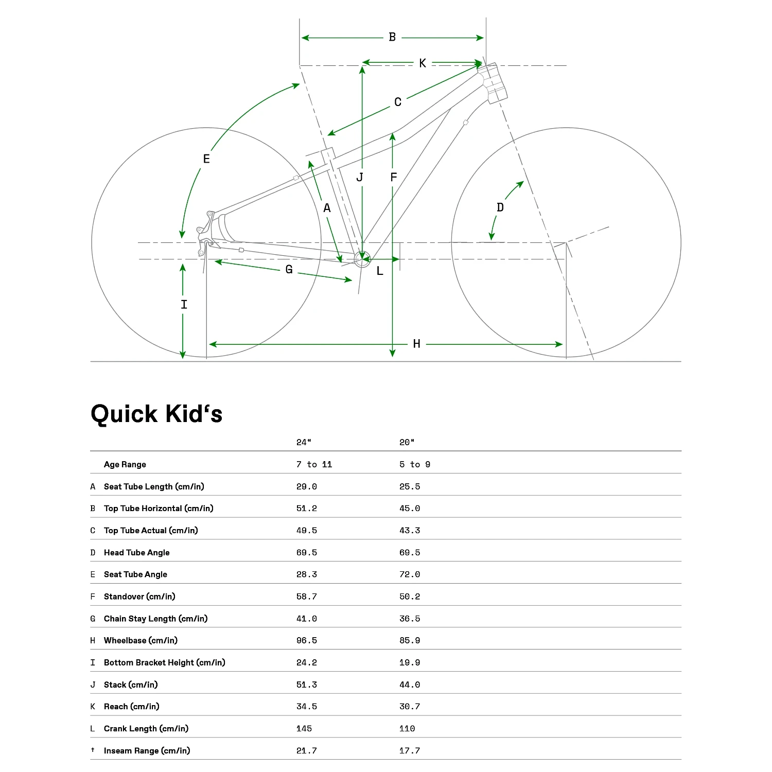 Cannondale KIDS QUICK - 24" Kids Bike - 2023 - Abyss Blue 4 Cannondale KIDS QUICK - 24" Kids Bike - 2023 - Abyss Blue - Afbeelding 2