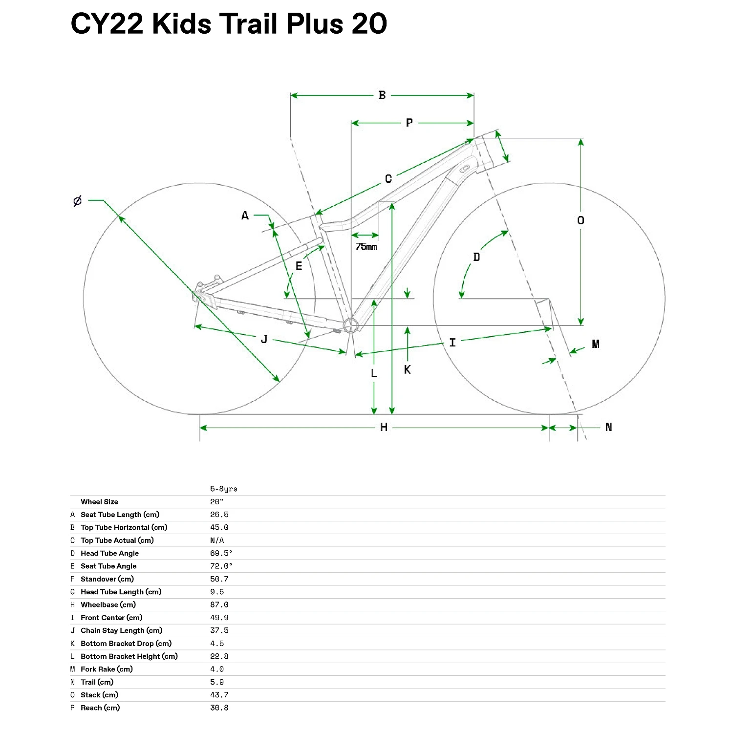 Cannondale KIDS TRAIL PLUS - 20" Kids Bike - 2022 - Orange 4 Cannondale KIDS TRAIL PLUS - 20" Kids Bike - 2022 - Orange - Afbeelding 2