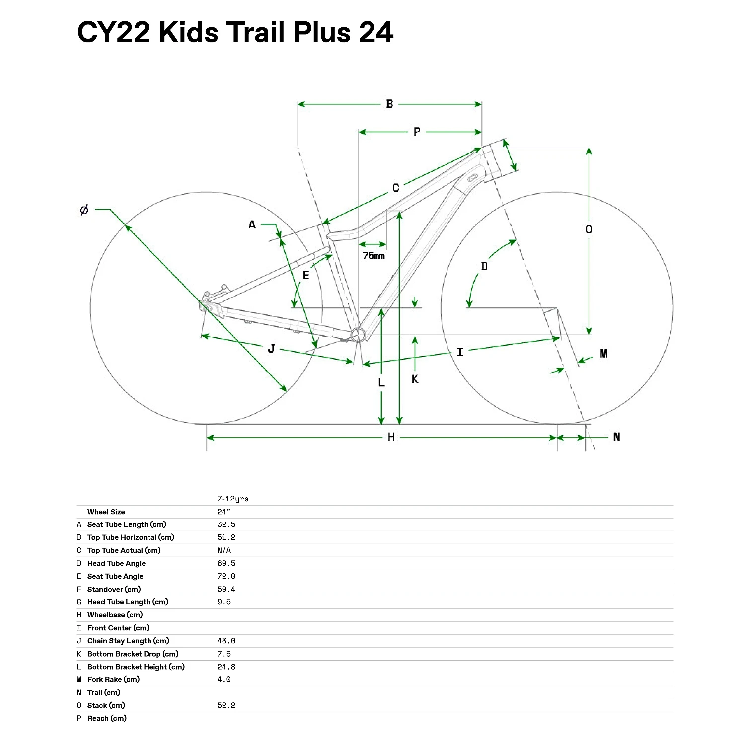 Cannondale KIDS TRAIL PLUS - 24" Kids Bike - 2022 - Mantis 4 Cannondale KIDS TRAIL PLUS - 24" Kids Bike - 2022 - Mantis - Afbeelding 2