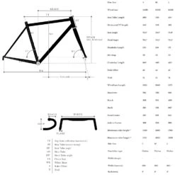 Bombtrack Munroe Al - 650B Fitnessbike - 2022 - Matt Black -Fietswereld Winkels geo munroe al 894369