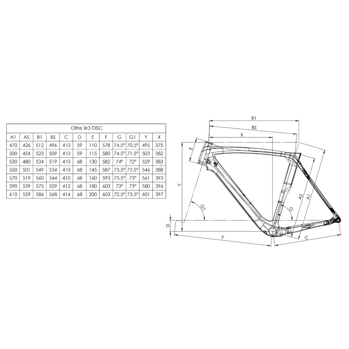 Bianchi OLTRE XR3 Disc - Chorus - Carbon Roadbike - 2023 - Graphite / Grey Shade / Metall Mirror 4 Bianchi OLTRE XR3 Disc - Chorus - Carbon Roadbike - 2023 - Graphite / Grey Shade / Metall Mirror - Afbeelding 2