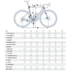 Orbea Orca Aero M20LTD Ultegra Road Bike - 2022 - Red Wine (gloss) - Raw Carbon (matte) -Fietswereld Winkels geo orbea aero m20ltd 1163370 6
