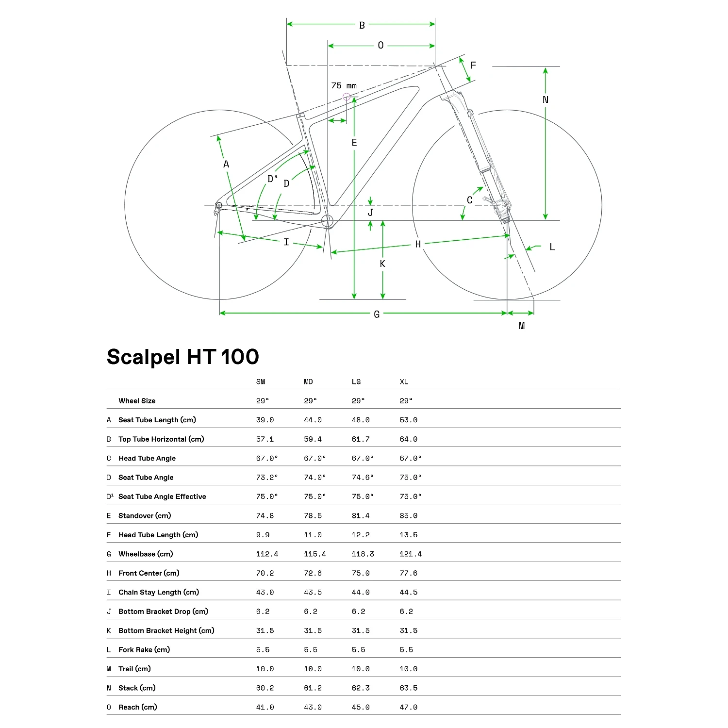 Cannondale SCALPEL HT CARBON 3 - 29" Mountainbike - 2023 - Black 4 Cannondale SCALPEL HT CARBON 3 - 29" Mountainbike - 2023 - Black - Afbeelding 2