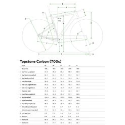 Cannondale TOPSTONE Carbon 2 L - Gravelbike - 2022 - Chalk -Fietswereld Winkels geo topstone carbon 700c 1219824 3