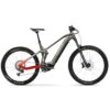 Haibike ALLMTN 4 I720Wh - 29"/27.5" Electric Mountain Bike - 2023 - Khaki Green/red - Gloss