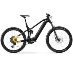 Haibike Nduro 6 I720Wh - 29"/27.5" Electric Mountain Bike - 2023 - Black/mango/grey - Matt/gloss