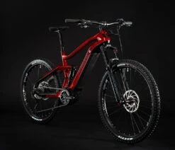 Haibike AllMtn CF 12 I600Wh - 29"/27.5" Electric Mountain Bike - 2022 - Red/black - Gloss&matt -Fietswereld Winkels haibike my22 sideshot allmtn cf 12 1245719