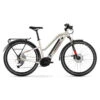 Haibike Trekking 4 I500Wh - 27.5" Women Electric Trek Bike - 2022 - Desert/white -Fietswereld Winkels haibikemy21 trekking 4 mid 1188304