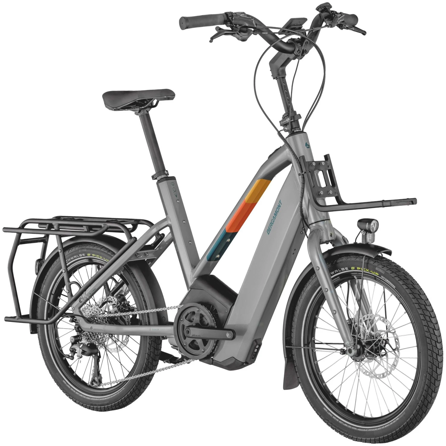 Bergamont HANS-E - City E-Bike - 2023 - Shiny Mortar Grey 7 Bergamont HANS-E - City E-Bike - 2023 - Shiny Mortar Grey - Afbeelding 5