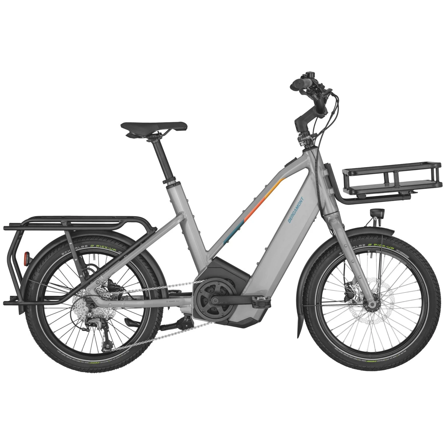Bergamont HANS-E - City E-Bike - 2023 - Shiny Mortar Grey 6 Bergamont HANS-E - City E-Bike - 2023 - Shiny Mortar Grey - Afbeelding 4
