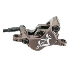 Hayes Dominion A4 SFL Disc Brake - Rear - Black/bronze -Fietswereld Winkels hayes dominion a four rear brake c 846549