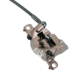 Hayes Dominion A4 SFL Disc Brake - Rear - Black/bronze -Fietswereld Winkels hayes dominion a rear rear brake b 846550