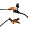 Hope Tech 4 V4 Schijfrem - Zwart/oranje - Hendel Links -Fietswereld Winkels hope tech 4 v4 brake black orange main 1188708