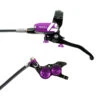 Hope Tech 4 V4 Schijfrem - Zwart/paars - Hendel Links -Fietswereld Winkels hope tech 4 v4 brake black purple main 1188717 1