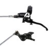 Hope Tech 4 V4 Disc Brake - Steel Braided - Black/black - Lever Left -Fietswereld Winkels hope tech 4 v4 brake braided black black main 1188951