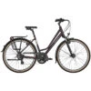 Bergamont HORIZON 3 AMSTERDAM - Dame Trekkingfiets - 2023 - Shiny Rosso Black -Fietswereld Winkels horizon 3 amsterdam 1399378
