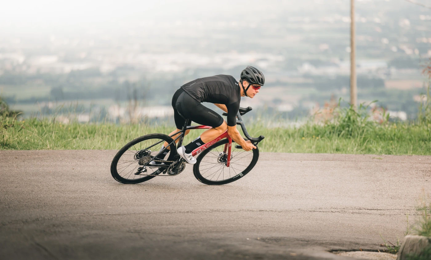 Basso DIAMANTE DISC - Ultegra 8150 Di2 - Carbon Road Bike - 2023 - Candy Red 16 Basso DIAMANTE DISC - Ultegra 8150 Di2 - Carbon Road Bike - 2023 - Candy Red - Afbeelding 14