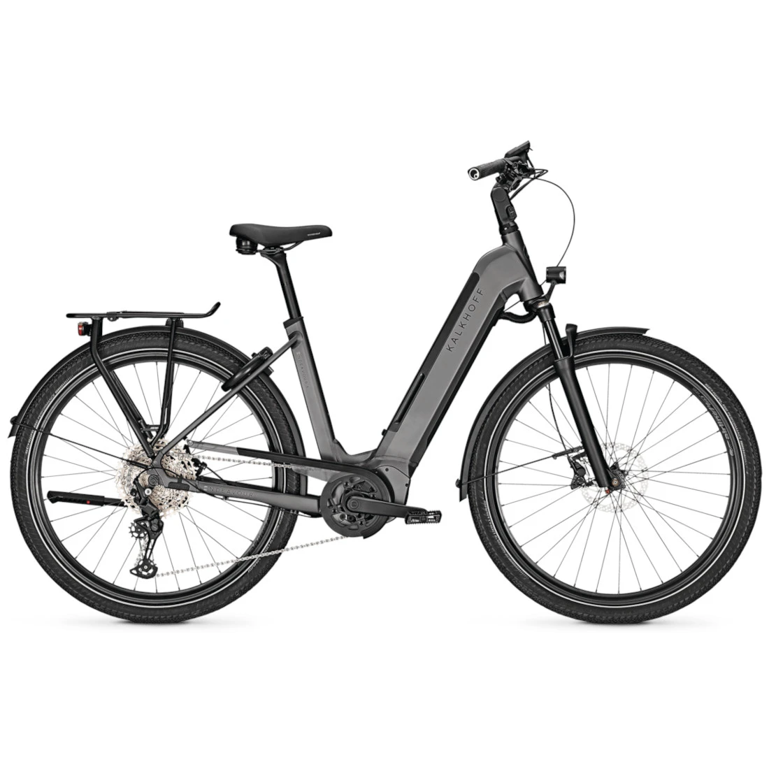 Kalkhoff ENDEAVOUR 5.B MOVE+ - Easy Entry Trekking E-Bike - 2022 - Jetgrey Matt 3 Kalkhoff ENDEAVOUR 5.B MOVE+ - Easy Entry Trekking E-Bike - 2022 - Jetgrey Matt