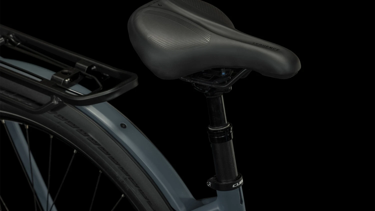 CUBE KATHMANDU HYBRID ABS 750 - Easy Entry Trekking E-Bike - 2023 - Smaragdgrey / Blue 10 CUBE KATHMANDU HYBRID ABS 750 - Easy Entry Trekking E-Bike - 2023 - Smaragdgrey / Blue - Afbeelding 8