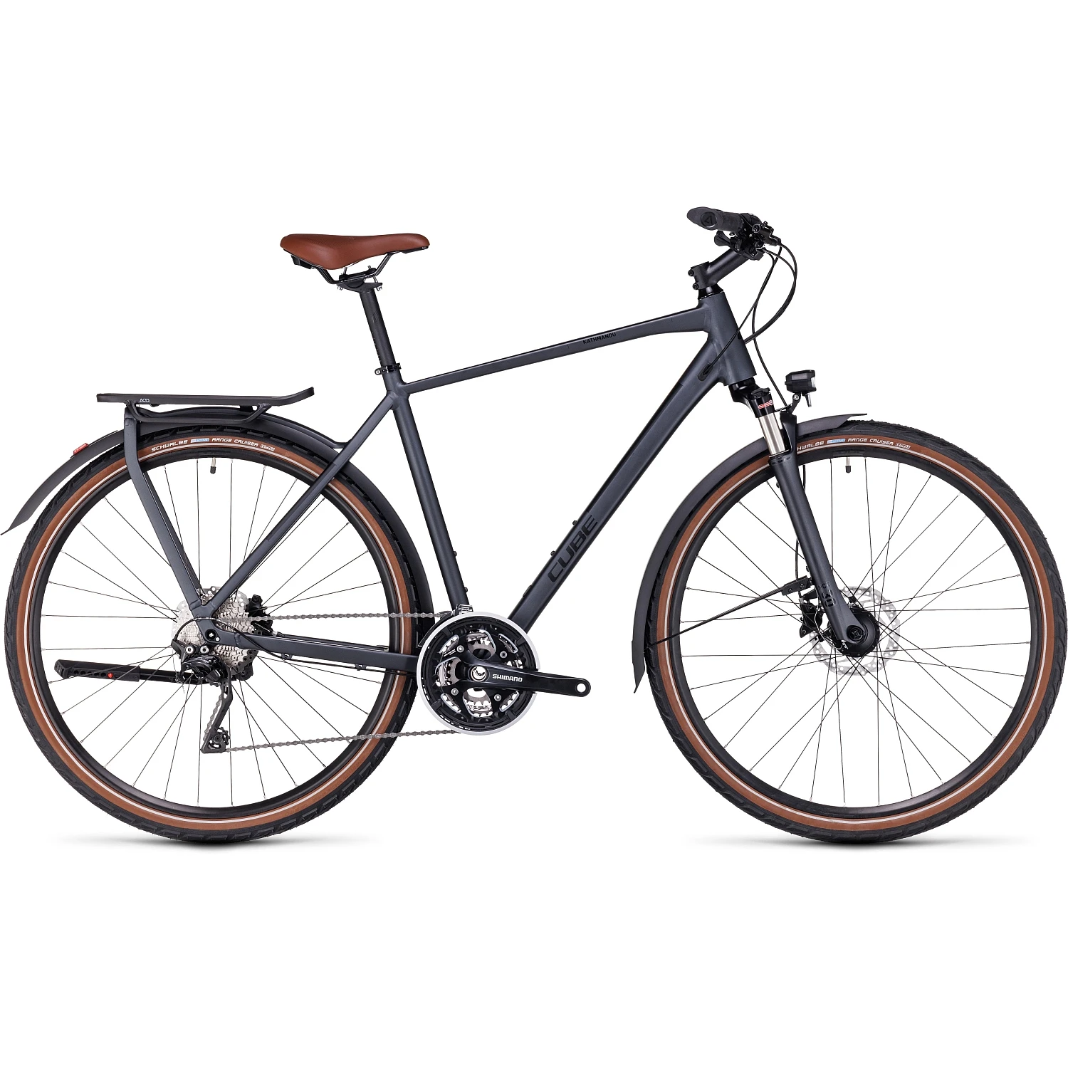 CUBE KATHMANDU Pro - Trekkingfiets - 2023 - Grey / Black 3 CUBE KATHMANDU Pro - Trekkingfiets - 2023 - Grey / Black