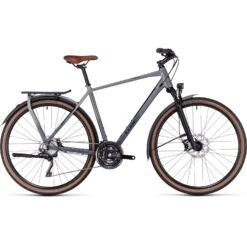CUBE KATHMANDU SLX - Trekkingfiets - 2023 - Prizmsilver / Black