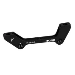 KCNC X7 Brake Adaptor For 180mm Discs IS To PM +20 -Fietswereld Winkels kcnc x7 brake adaptor for 180mm discs is to pm 20 black 1502632